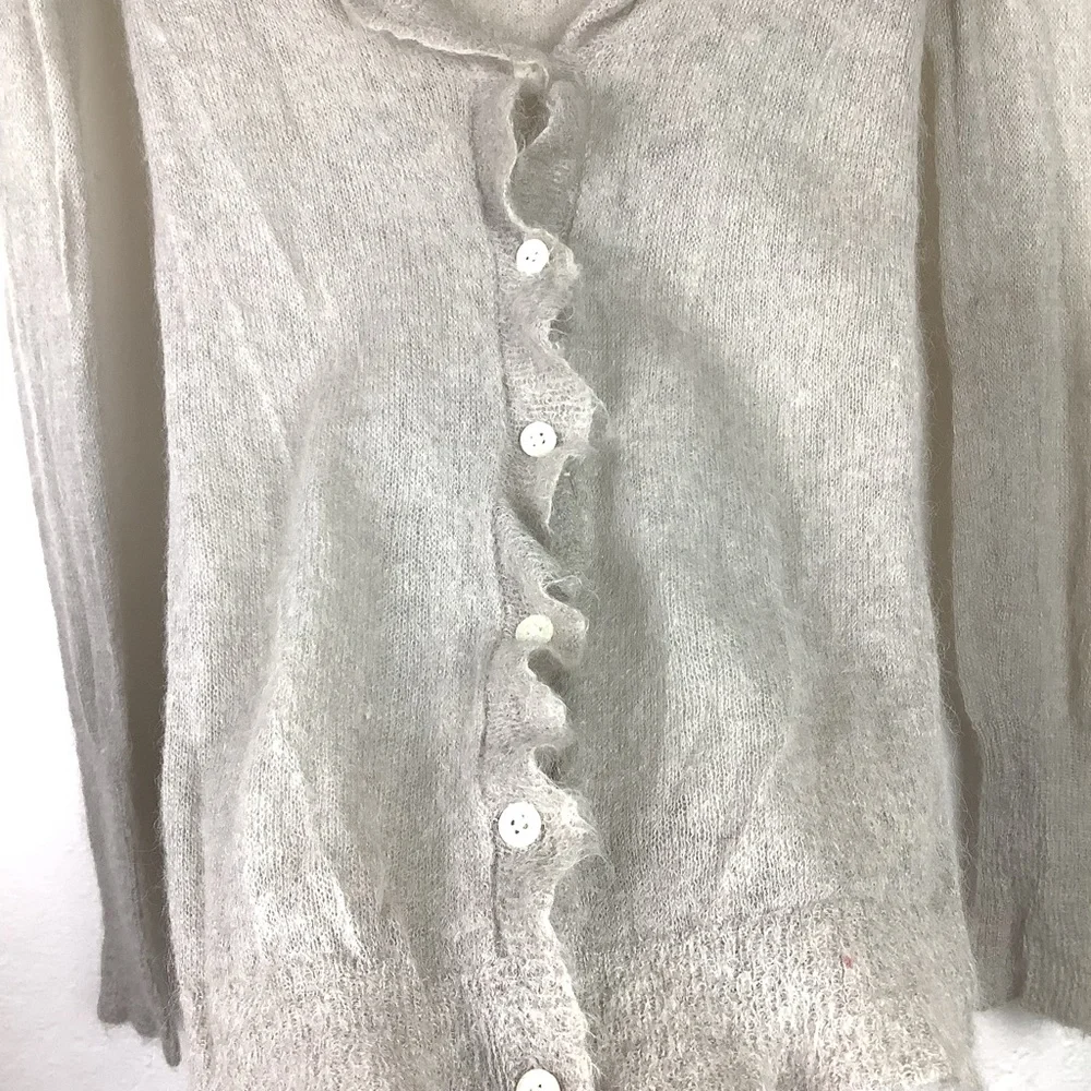 J.Crew mohair/wool cardigan size small - Picture 3 of 4